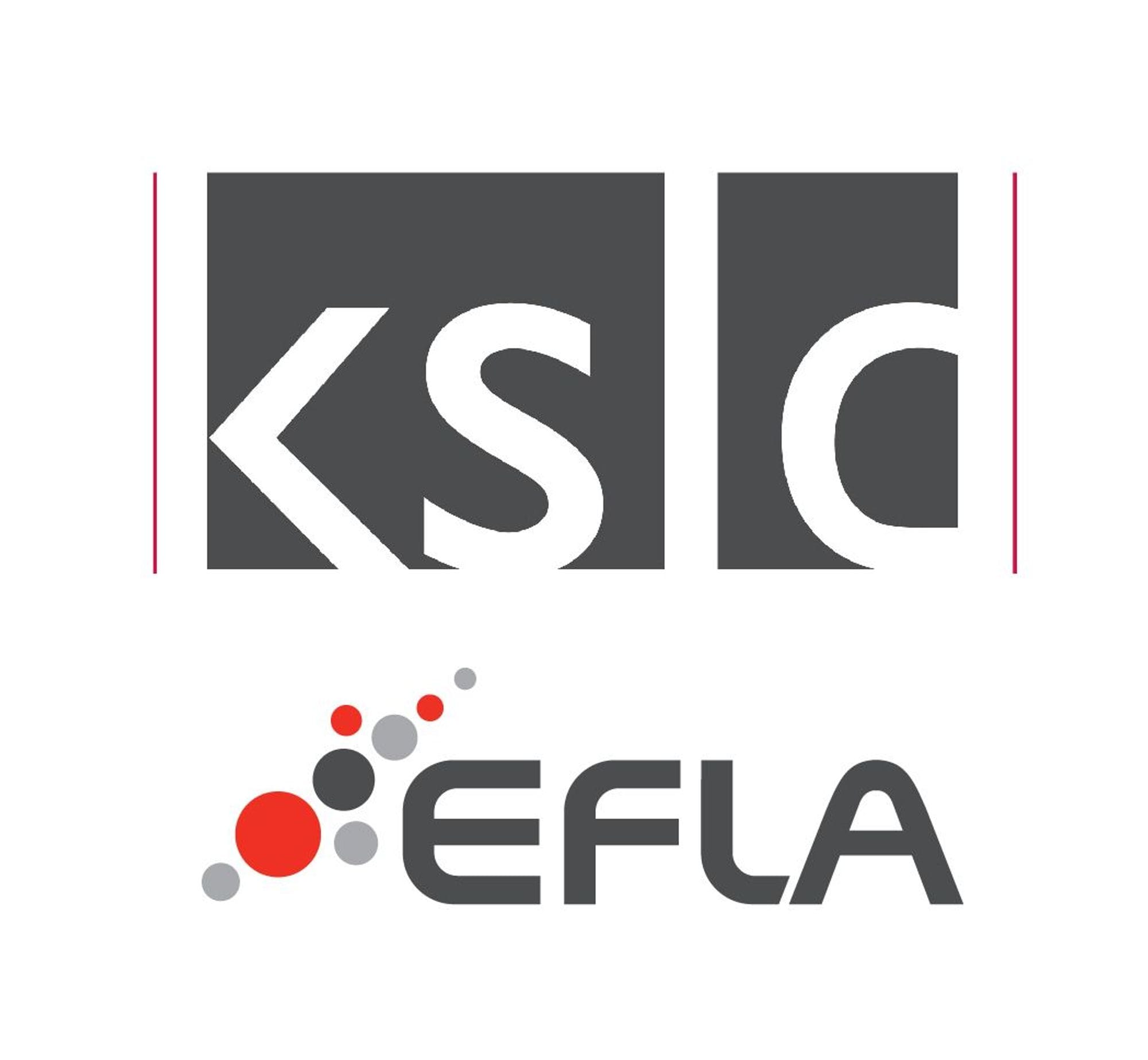 ksld and efla graphic logos