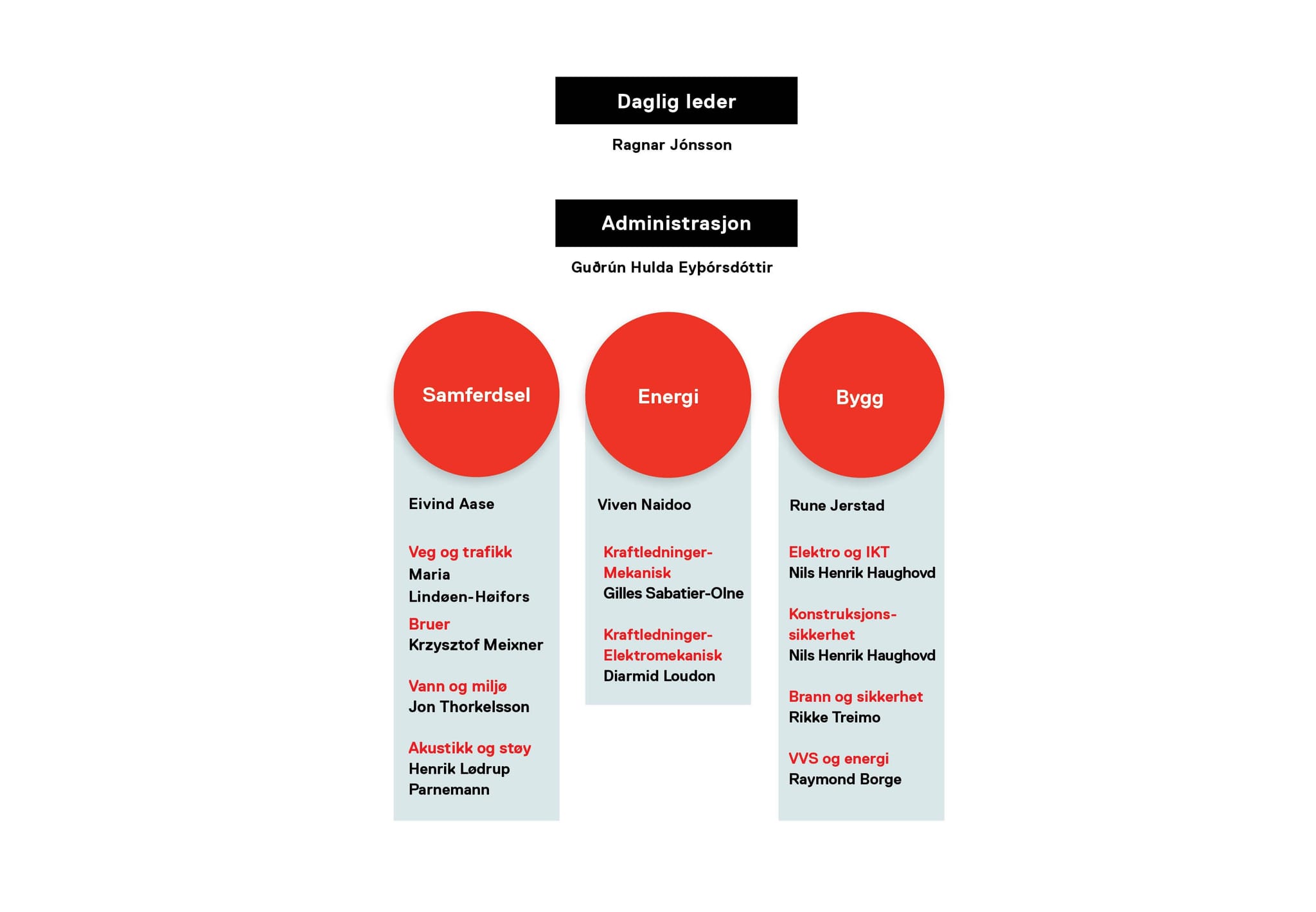 Oragnisations chart