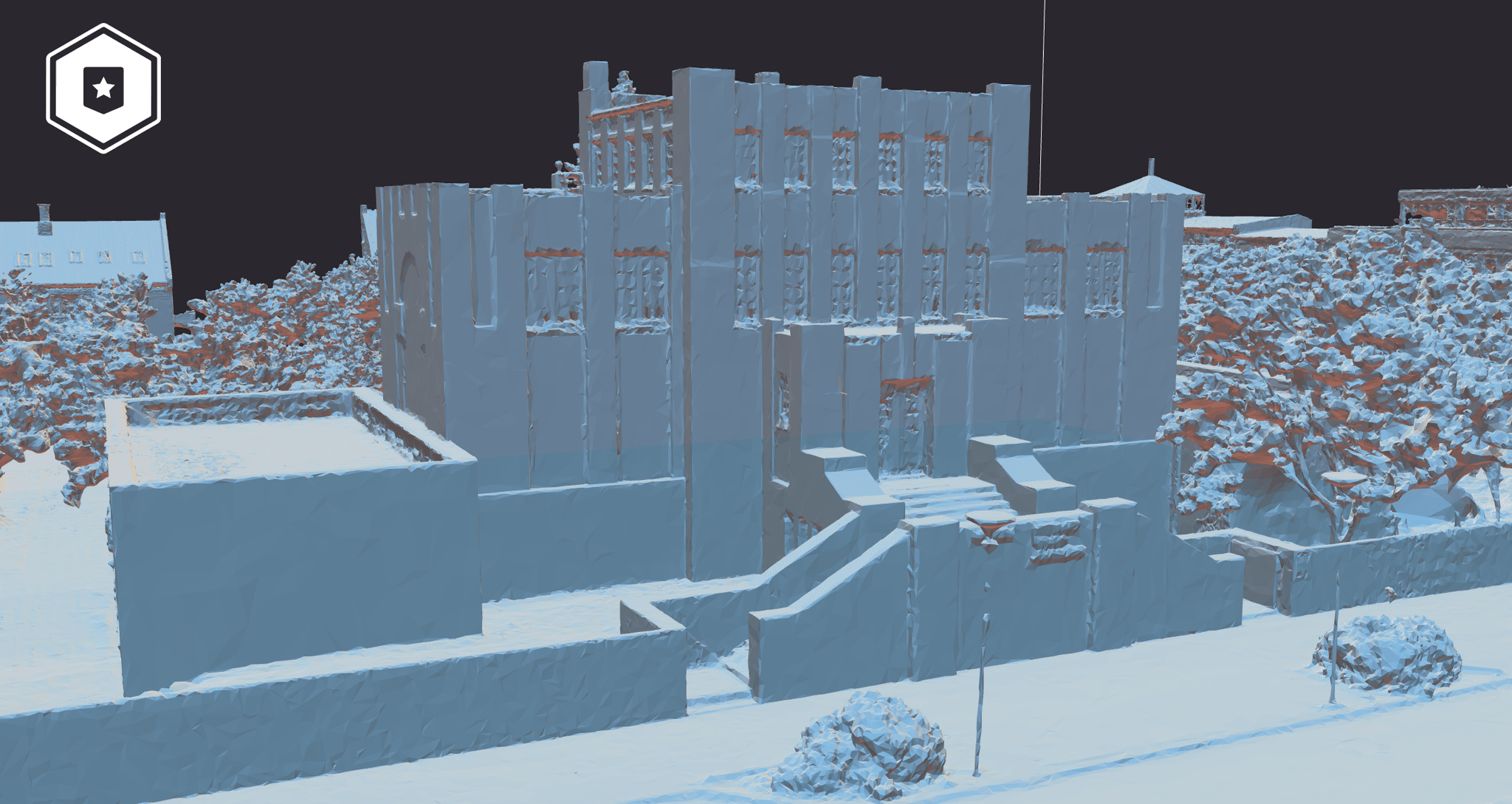 3D model of a building