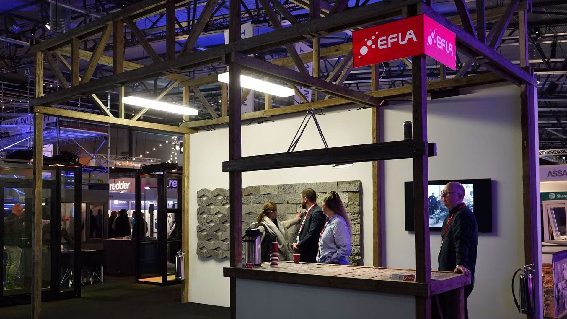 Exhibition booth
